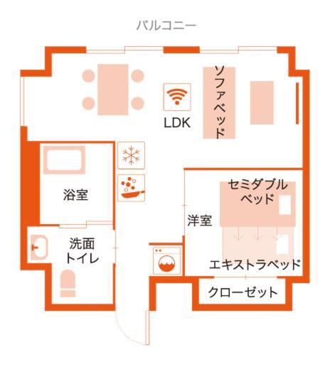 Apartment Hotel Ecott Kagoshima Eksteriør bilde