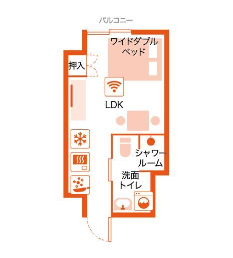 Apartment Hotel Ecott Kagoshima Eksteriør bilde